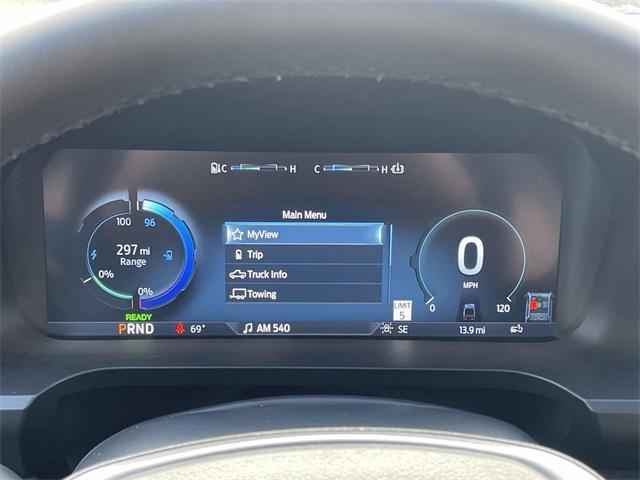 new 2025 Ford F-150 Lightning car, priced at $69,121