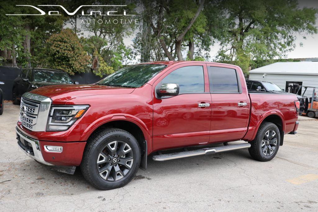 used 2021 Nissan Titan car, priced at $42,999