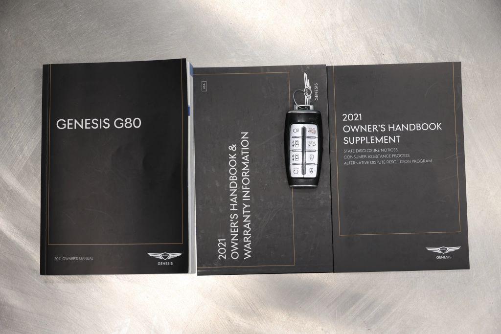 used 2021 Genesis G80 car, priced at $26,585