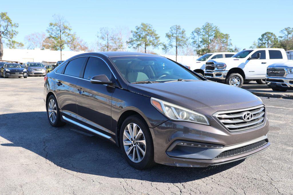 used 2015 Hyundai Sonata car, priced at $4,985