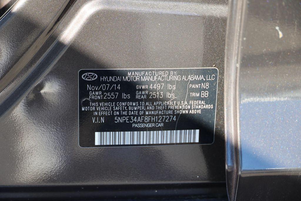 used 2015 Hyundai Sonata car, priced at $4,985