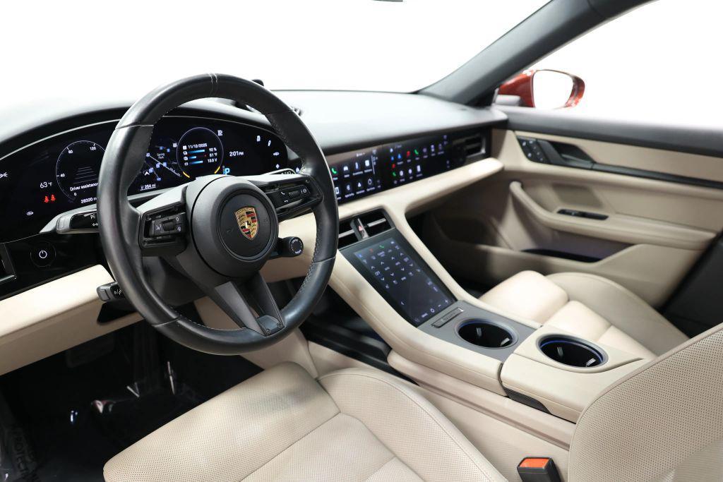 used 2022 Porsche Taycan car, priced at $53,985