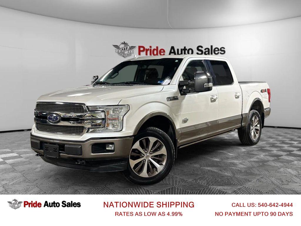 used 2018 Ford F-150 car, priced at $34,995