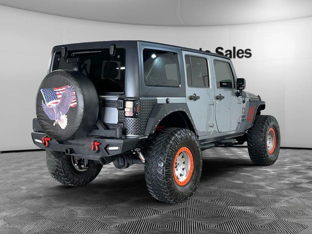 used 2015 Jeep Wrangler Unlimited car, priced at $17,886