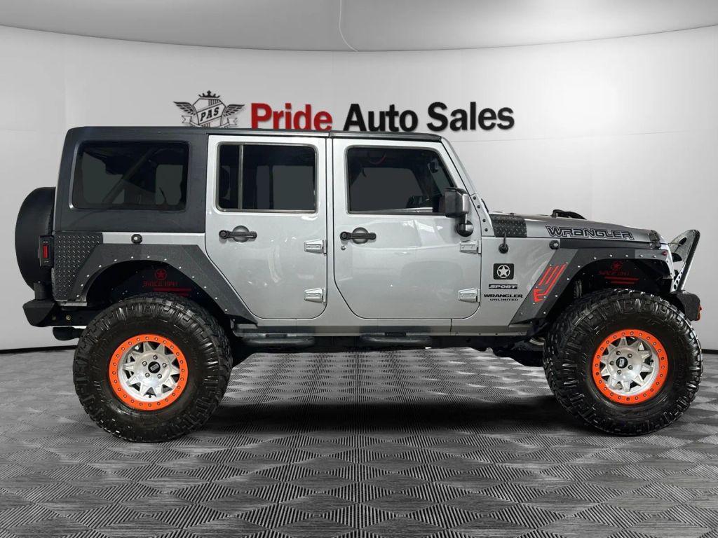used 2015 Jeep Wrangler Unlimited car, priced at $17,886