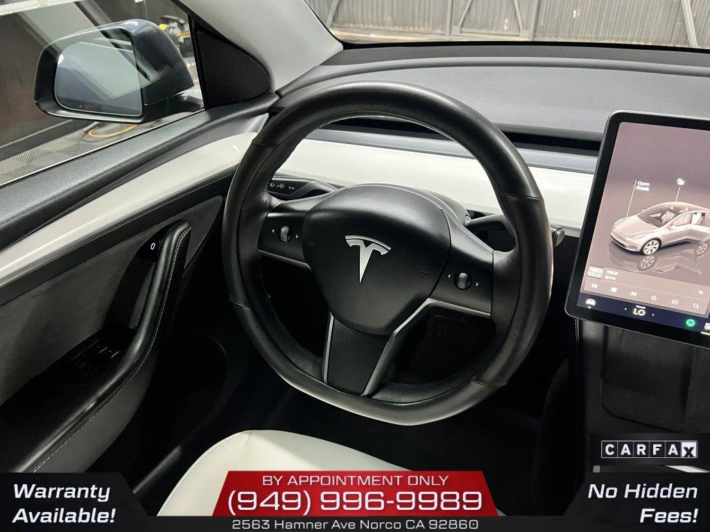 used 2022 Tesla Model Y car, priced at $27,950