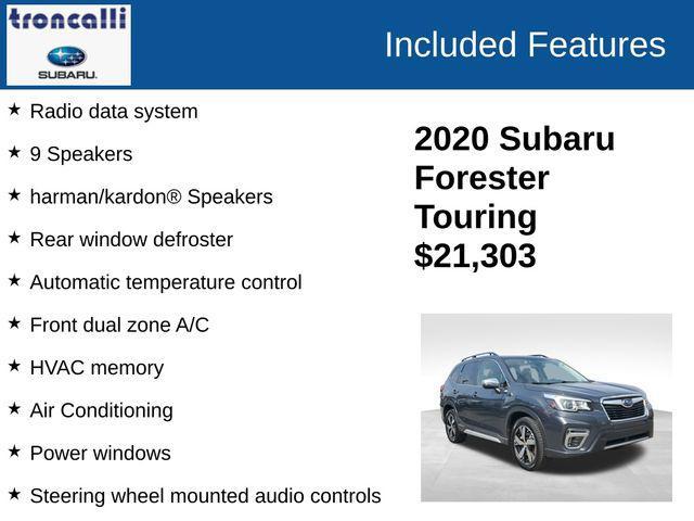 used 2020 Subaru Forester car, priced at $21,303