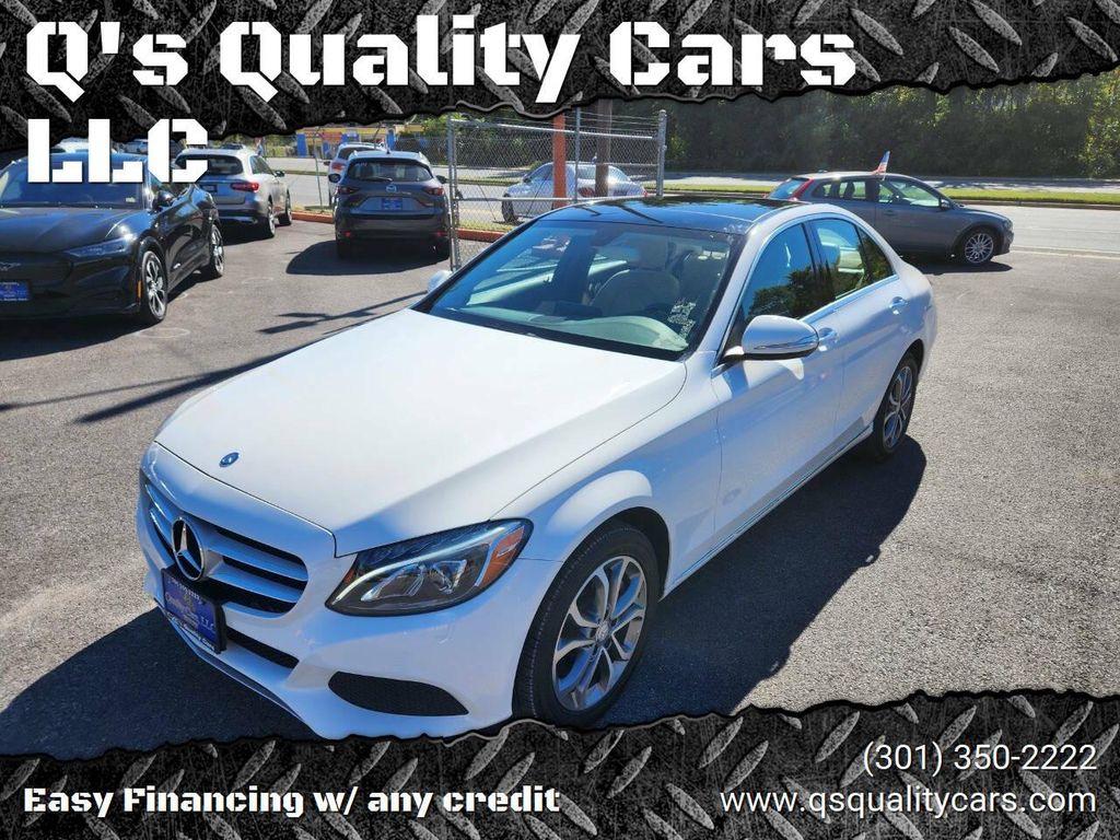 used 2015 Mercedes-Benz C-Class car, priced at $16,999
