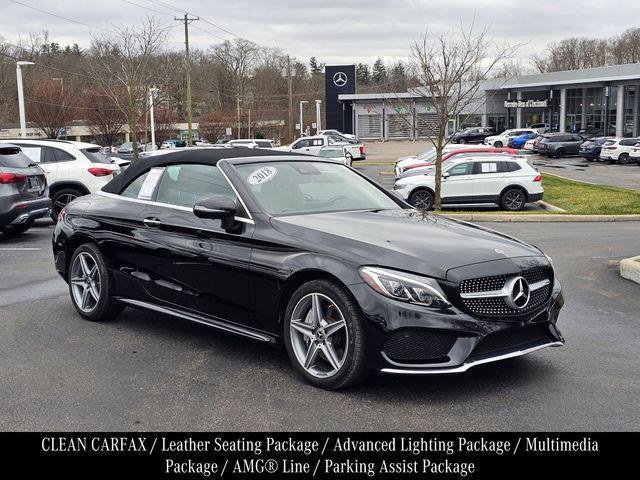 used 2018 Mercedes-Benz C-Class car, priced at $25,377