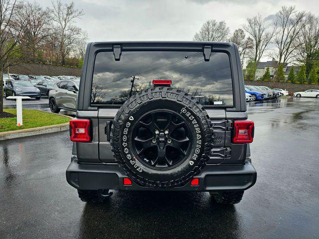 used 2021 Jeep Wrangler car, priced at $28,000