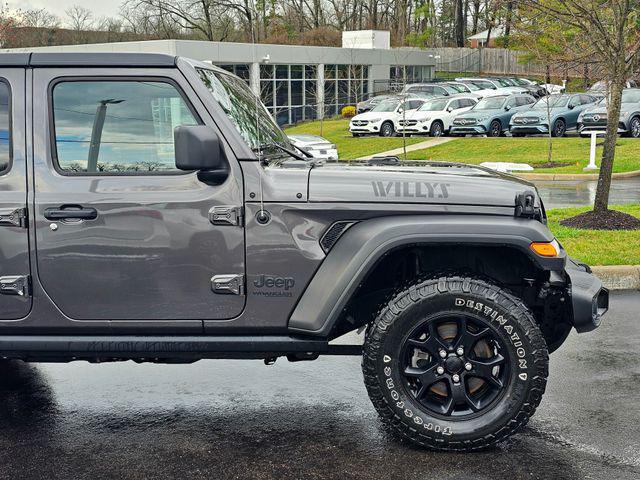used 2021 Jeep Wrangler car, priced at $28,000