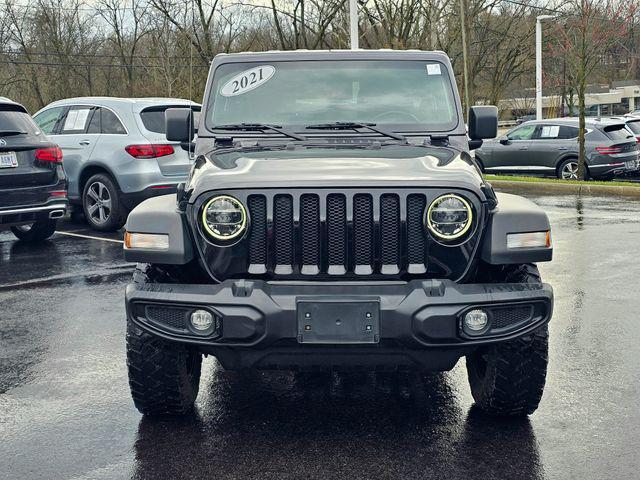 used 2021 Jeep Wrangler car, priced at $28,000