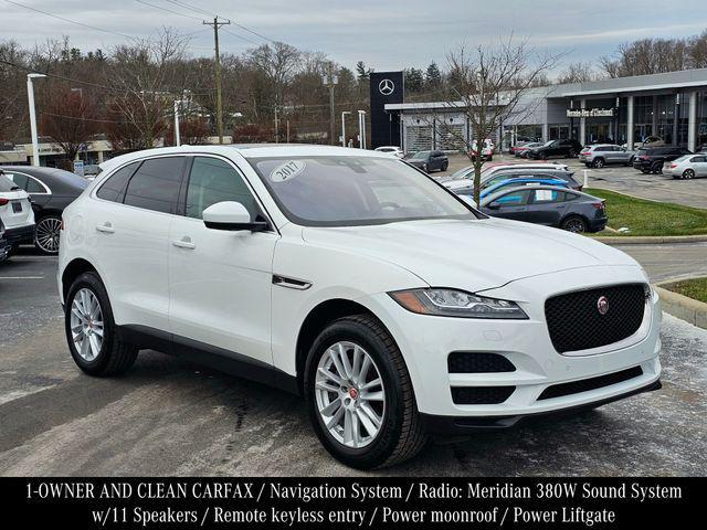 used 2017 Jaguar F-PACE car, priced at $16,990