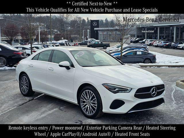 used 2025 Mercedes-Benz CLA 250 car, priced at $41,477