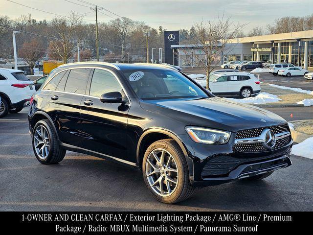 used 2021 Mercedes-Benz GLC 300 car, priced at $24,989