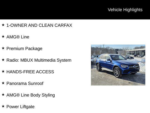 used 2022 Mercedes-Benz GLC 300 car, priced at $26,323