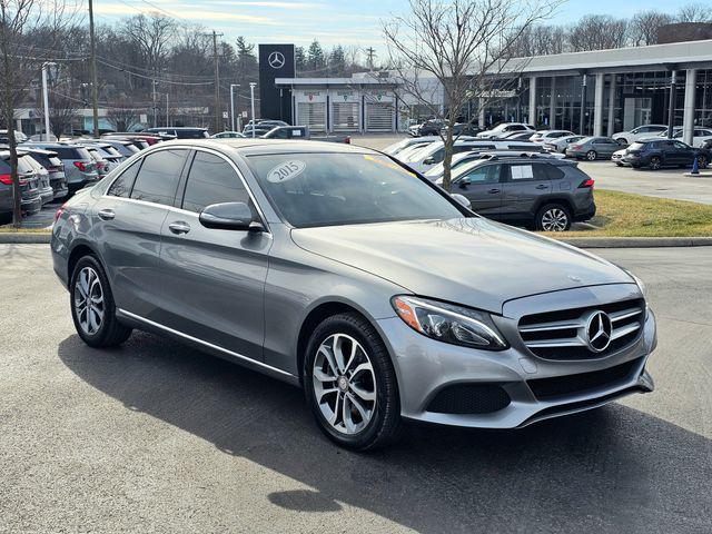 used 2015 Mercedes-Benz C-Class car, priced at $8,950