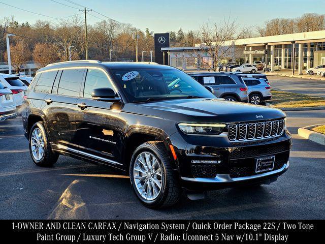 used 2021 Jeep Grand Cherokee L car, priced at $35,882