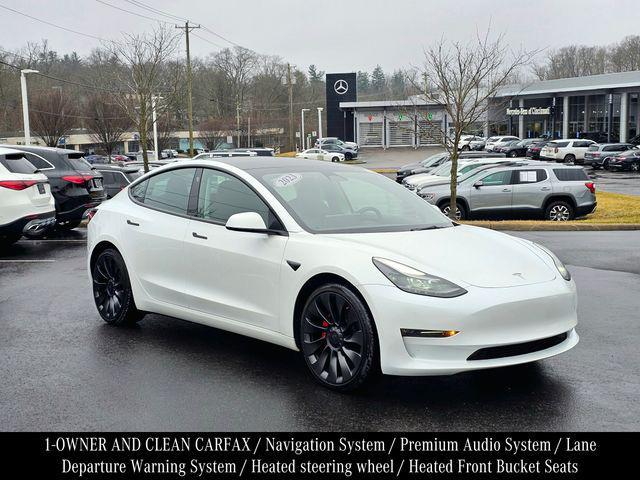 used 2023 Tesla Model 3 car, priced at $29,998
