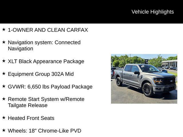used 2024 Ford F-150 car, priced at $43,990