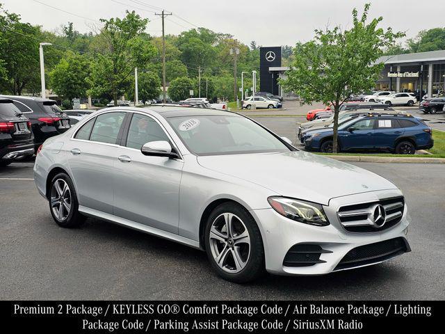 used 2018 Mercedes-Benz E-Class car, priced at $18,398