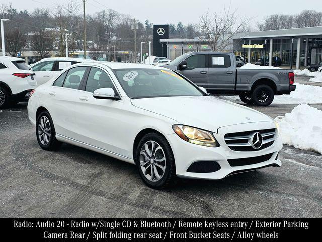 used 2017 Mercedes-Benz C-Class car, priced at $9,550