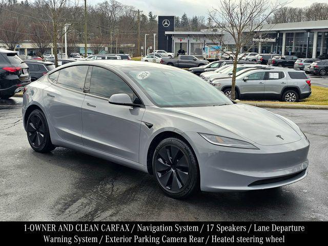 used 2024 Tesla Model 3 car, priced at $39,998