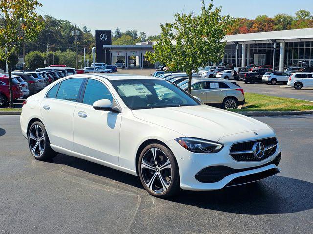 new 2025 Mercedes-Benz C-Class car, priced at $55,665