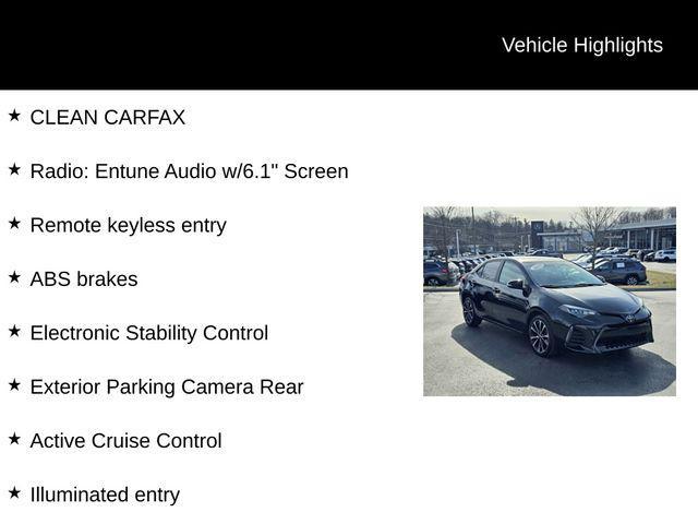 used 2019 Toyota Corolla car, priced at $15,535