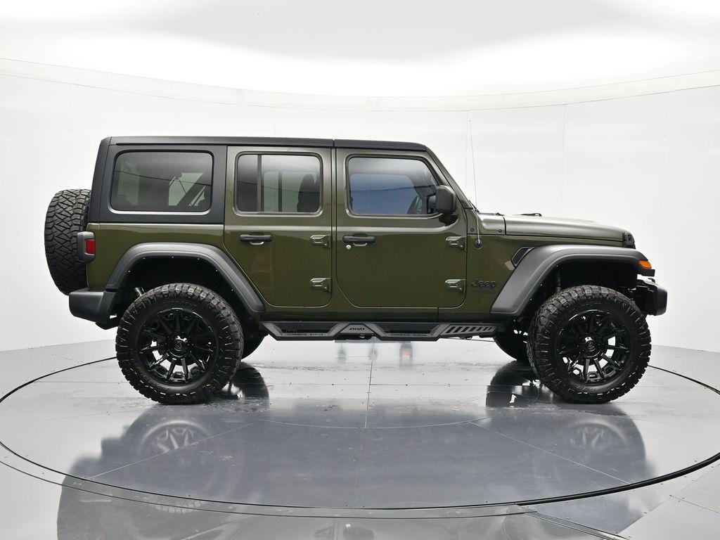 used 2022 Jeep Wrangler Unlimited car, priced at $33,500