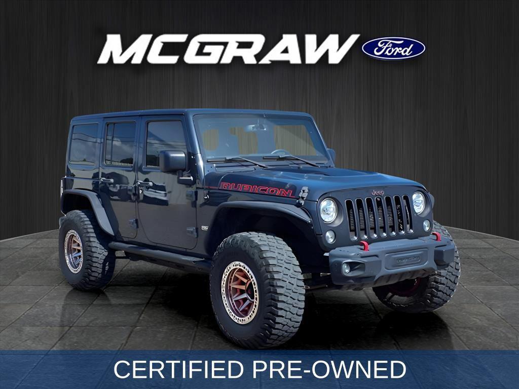 used 2017 Jeep Wrangler Unlimited car, priced at $29,896