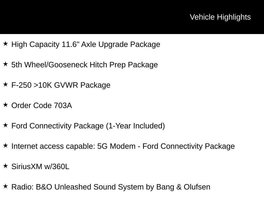 new 2026 Ford F-250 car, priced at $88,269