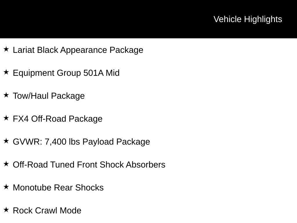 new 2025 Ford F-150 car, priced at $62,607