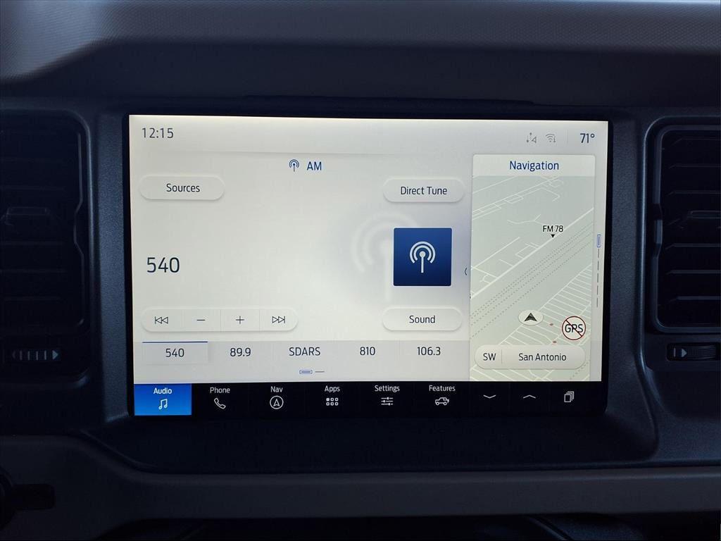 new 2025 Ford Bronco car, priced at $47,046