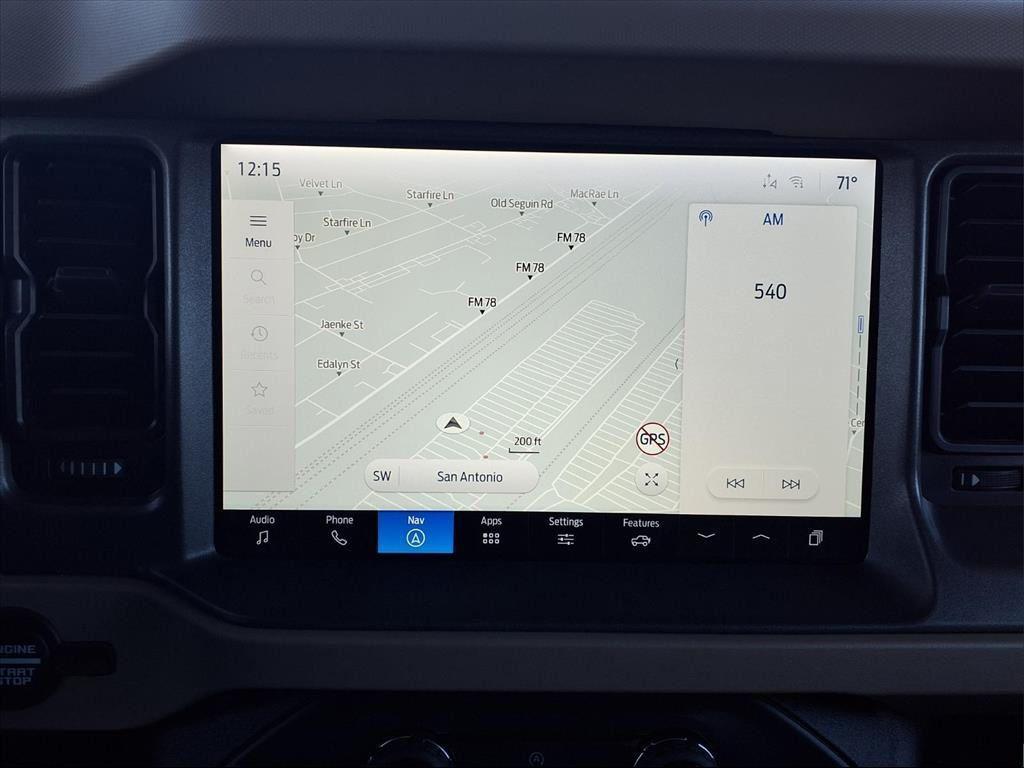 new 2025 Ford Bronco car, priced at $47,046