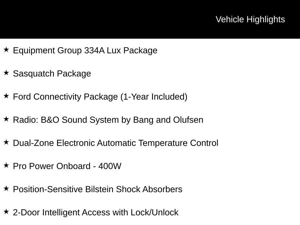 new 2026 Ford Bronco car, priced at $62,312