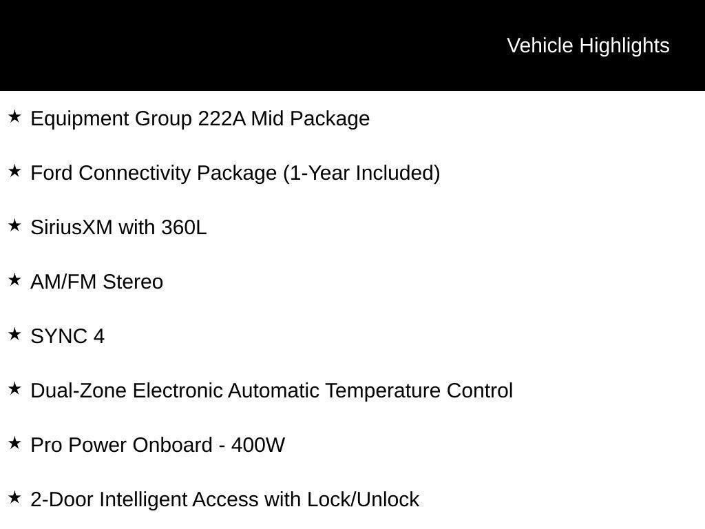 new 2026 Ford Bronco car, priced at $46,837