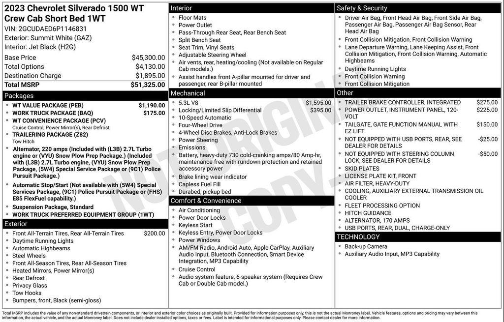 used 2023 Chevrolet Silverado 1500 car, priced at $26,491