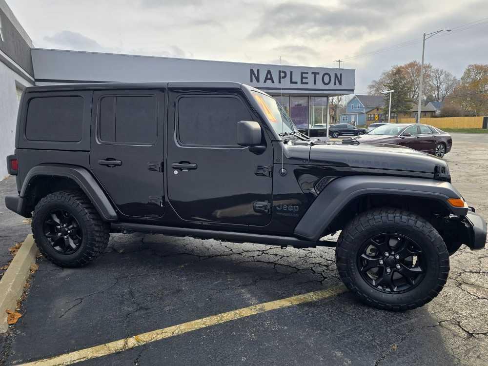 used 2021 Jeep Wrangler Unlimited car, priced at $25,795