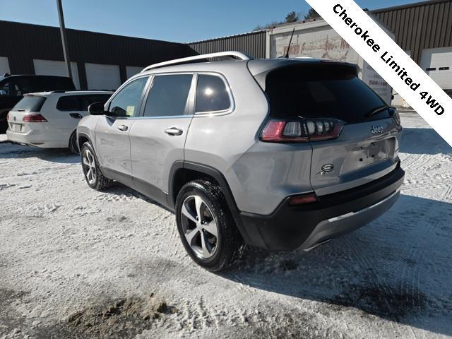 used 2021 Jeep Cherokee car, priced at $21,500