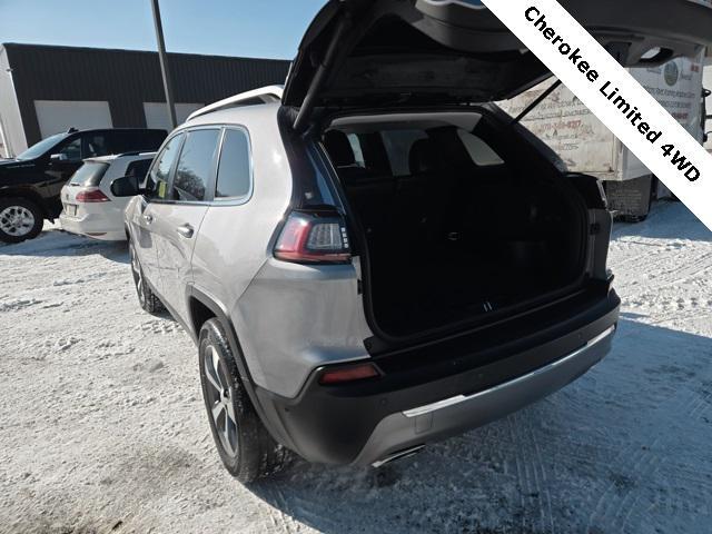 used 2021 Jeep Cherokee car, priced at $21,500
