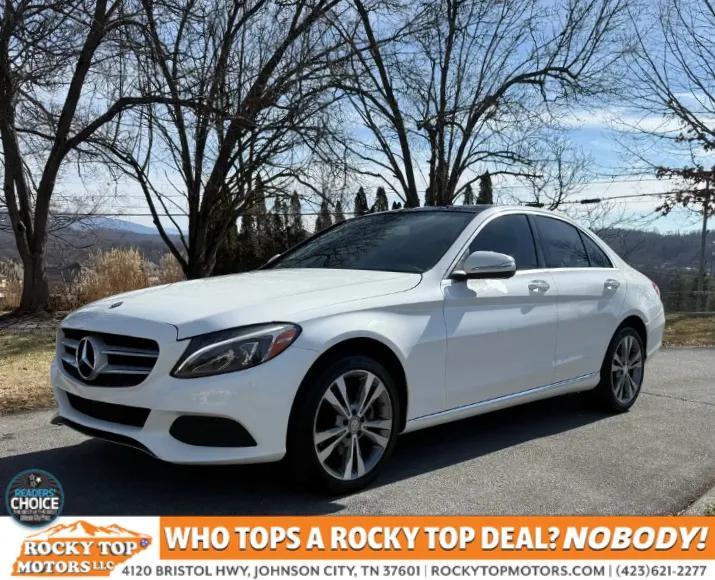 used 2015 Mercedes-Benz C-Class car, priced at $16,100