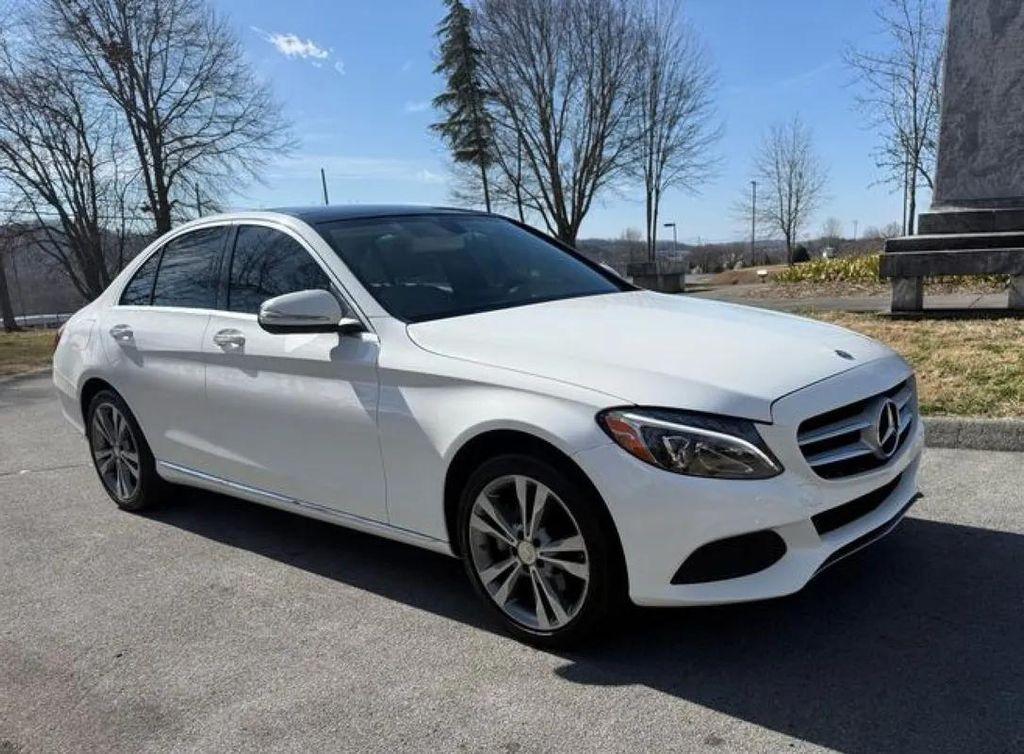 used 2015 Mercedes-Benz C-Class car, priced at $16,100
