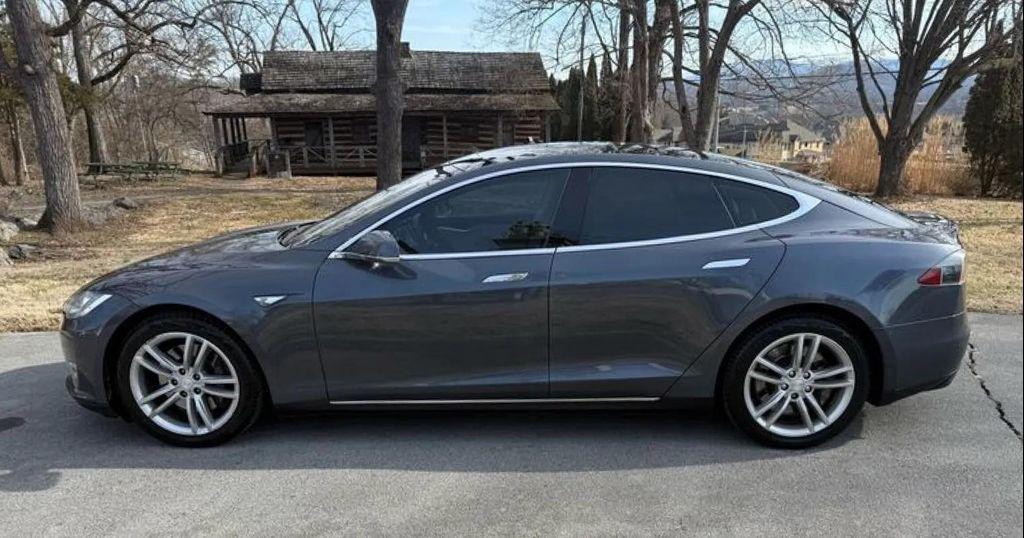 used 2014 Tesla Model S car, priced at $12,500