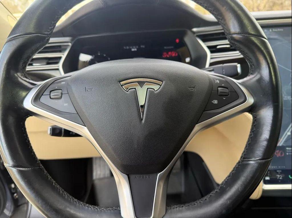 used 2014 Tesla Model S car, priced at $12,500