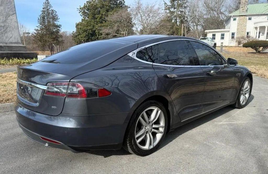 used 2014 Tesla Model S car, priced at $12,500