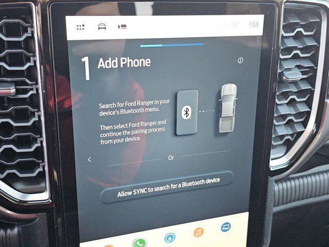 new 2025 Ford Ranger car, priced at $39,390