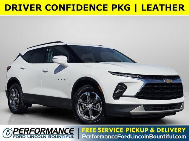 used 2024 Chevrolet Blazer car, priced at $27,895