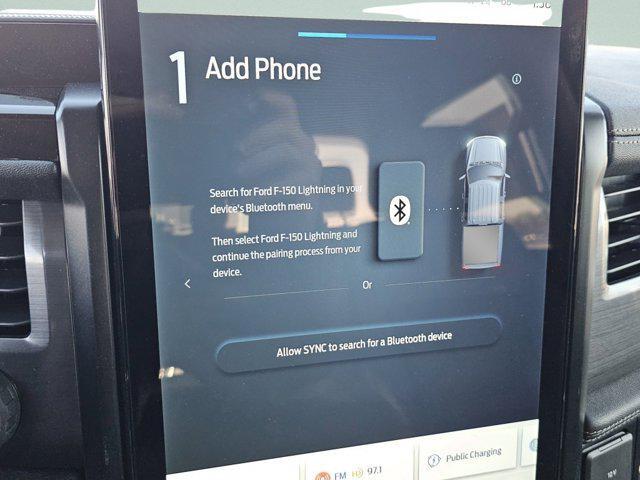 new 2025 Ford F-150 Lightning car, priced at $61,990