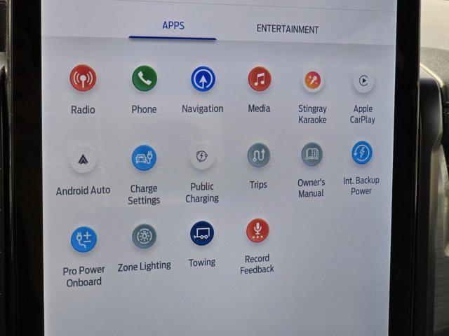 new 2025 Ford F-150 Lightning car, priced at $61,933